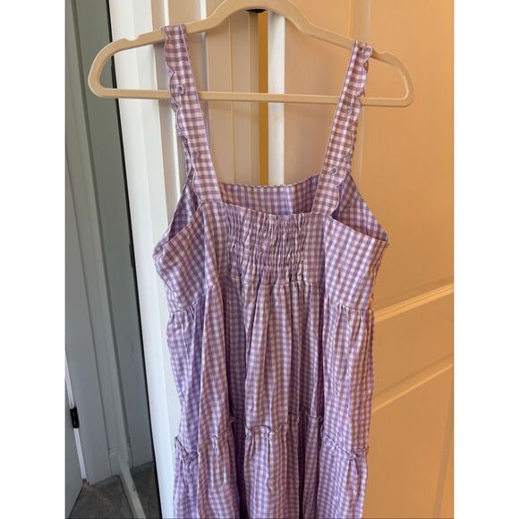 NWOT Vero Alfie gingham dress , $298 Us 8/10 B33 - Picture 4 of 8